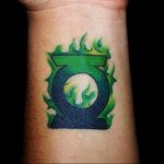 Фото татуировки с логотипом 15.03.2020 №083 -tattoo logo- tatufoto.com