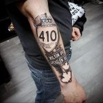 Фото татуировки с логотипом 15.03.2020 №1004 -tattoo logo- tatufoto.com