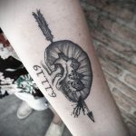 Фото татуировки с почкой человека 26.03.2020 №010 -kidney tattoo- tatufoto.com