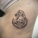 Фото татуировки с почкой человека 26.03.2020 №014 -kidney tattoo- tatufoto.com