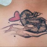 Фото татуировки с почкой человека 26.03.2020 №015 -kidney tattoo- tatufoto.com