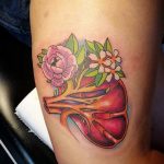 Фото татуировки с почкой человека 26.03.2020 №022 -kidney tattoo- tatufoto.com