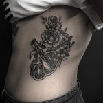 Фото татуировки с почкой человека 26.03.2020 №043 -kidney tattoo- tatufoto.com