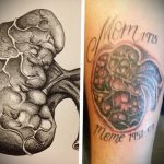 Фото татуировки с почкой человека 26.03.2020 №064 -kidney tattoo- tatufoto.com