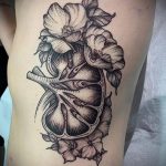 Фото татуировки с почкой человека 26.03.2020 №076 -kidney tattoo- tatufoto.com
