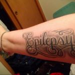Фото татуировок для больных эпилепсией 25.03.2020 №030 -epilepsy tattoo- tatufoto.com