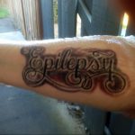 Фото татуировок для больных эпилепсией 25.03.2020 №055 -epilepsy tattoo- tatufoto.com