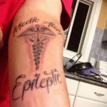 Фото татуировок для больных эпилепсией 25.03.2020 №059 -epilepsy tattoo- tatufoto.com
