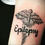Фото татуировок для больных эпилепсией 25.03.2020 №096 -epilepsy tattoo- tatufoto.com