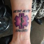 Фото татуировок для больных эпилепсией 25.03.2020 №099 -epilepsy tattoo- tatufoto.com