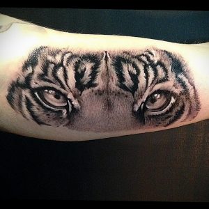Фото черно-белой тату с животным 12.03.2020 №062 -animal tattoos- tatufoto.com