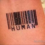Тату штрихкод фото пример рисунка 03.04.2020 №098 -tattoo barcode- tatufoto.com