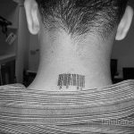 Тату штрихкод фото пример рисунка 03.04.2020 №113 -tattoo barcode- tatufoto.com