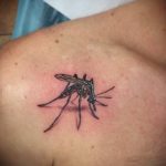 Фото тату комар 25.04.2020 №006 -mosquito tattoo- tatufoto.com