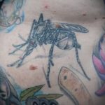 Фото тату комар 25.04.2020 №038 -mosquito tattoo- tatufoto.com