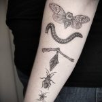 Фото тату комар 25.04.2020 №040 -mosquito tattoo- tatufoto.com