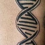 Фото тату с цепочкой ДНК 25.04.2020 №064 -DNA Chain Tattoo- tatufoto.com