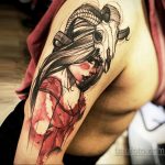 Фото татуировки аниме ко дню аниме 11.04.2020 №042 -anime tattoo- tatufoto.com