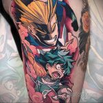 Фото татуировки аниме ко дню аниме 11.04.2020 №043 -anime tattoo- tatufoto.com
