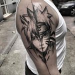 Фото татуировки аниме ко дню аниме 11.04.2020 №046 -anime tattoo- tatufoto.com