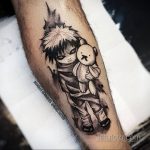 Фото татуировки аниме ко дню аниме 11.04.2020 №053 -anime tattoo- tatufoto.com