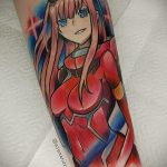 Фото татуировки аниме ко дню аниме 11.04.2020 №080 -anime tattoo- tatufoto.com