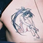 Фото татуировки аниме ко дню аниме 11.04.2020 №090 -anime tattoo- tatufoto.com