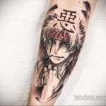 Фото татуировки аниме ко дню аниме 11.04.2020 №098 -anime tattoo- tatufoto.com