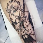 Фото татуировки аниме ко дню аниме 11.04.2020 №108 -anime tattoo- tatufoto.com