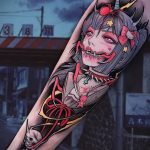 Фото татуировки аниме ко дню аниме 11.04.2020 №116 -anime tattoo- tatufoto.com