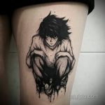 Фото татуировки аниме ко дню аниме 11.04.2020 №119 -anime tattoo- tatufoto.com