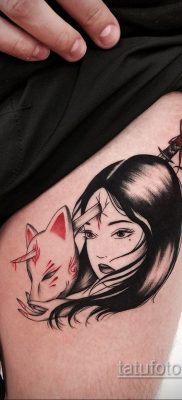 Фото татуировки аниме ко дню аниме 11.04.2020 №124 -anime tattoo- tatufoto.com