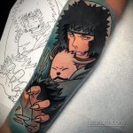 Фото татуировки аниме ко дню аниме 11.04.2020 №134 -anime tattoo- tatufoto.com