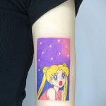 Фото татуировки аниме ко дню аниме 11.04.2020 №156 -anime tattoo- tatufoto.com
