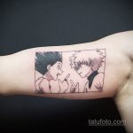 Фото татуировки аниме ко дню аниме 11.04.2020 №160 -anime tattoo- tatufoto.com