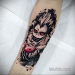 Фото татуировки аниме ко дню аниме 11.04.2020 №167 -anime tattoo- tatufoto.com