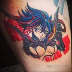 Фото татуировки аниме ко дню аниме 11.04.2020 №230 -anime tattoo- tatufoto.com