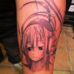 Фото татуировки аниме ко дню аниме 11.04.2020 №250 -anime tattoo- tatufoto.com