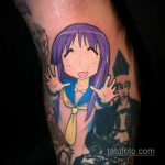 Фото татуировки аниме ко дню аниме 11.04.2020 №251 -anime tattoo- tatufoto.com