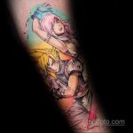 Фото татуировки аниме ко дню аниме 11.04.2020 №265 -anime tattoo- tatufoto.com