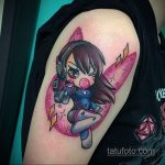 Фото татуировки аниме ко дню аниме 11.04.2020 №272 -anime tattoo- tatufoto.com