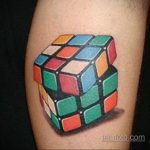 Фото Татуировки с Кубиком Рубика 16.05.2020 №045 -Rubik Cube Tattoo- tatufoto.com