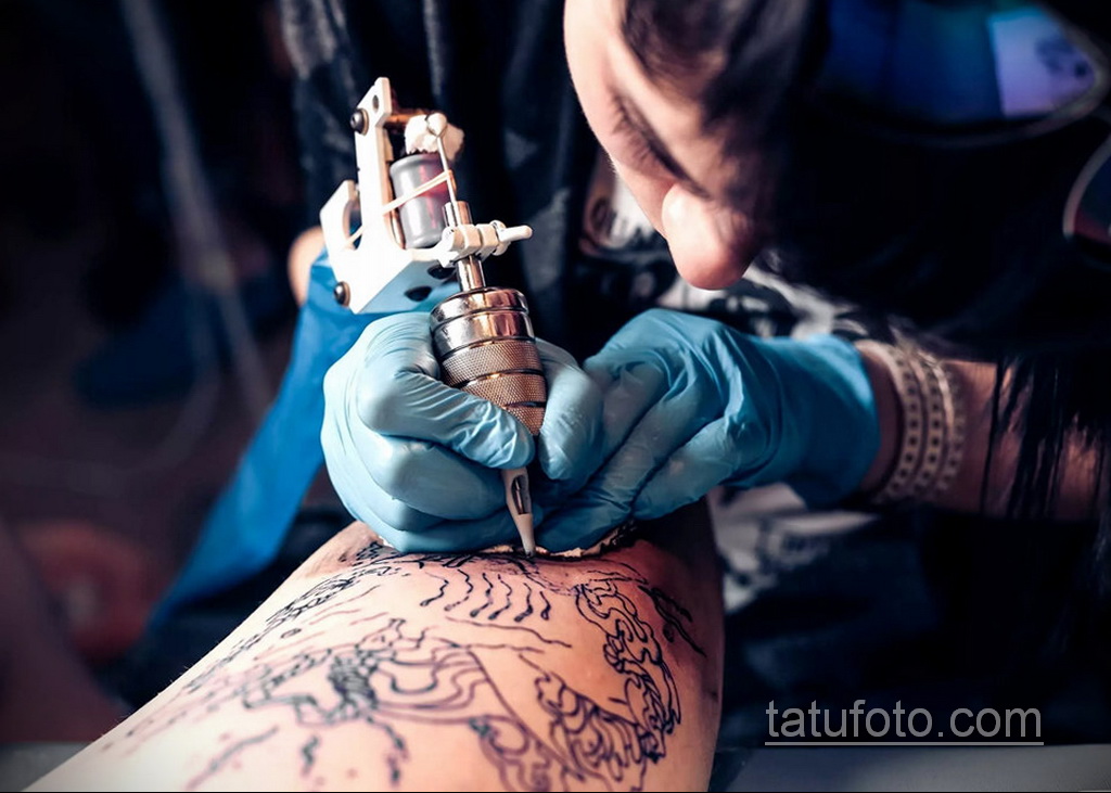 Фото пример нанесение татуировки 31.05.2020 №2004 - tattoo- tatufoto.com