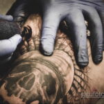 Фото пример нанесение татуировки 31.05.2020 №2009 - tattoo- tatufoto.com