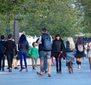 Фото тату на голени мужчины: реалистичная роза, переходящая в череп, выполненная в черно-серых тонах. Детализированный рисунок татуировки.