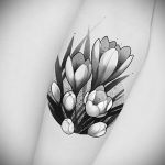 Фото татуировки на тему весны 01.05.2020 №019 -spring tattoo- tatufoto.com