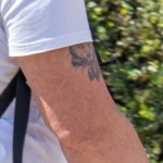 Фрагмент татуировки с лисой на правой руке мужчины парня – 09.05.2020 - Уличная татуировка (Street tattoo) – tatufoto.com 3