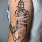 Тату для моряка - морская тематика тату 25.06.2020 №007 -tattoo sailor- tatufoto.com