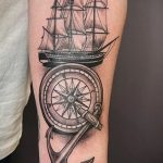 Тату для моряка - морская тематика тату 25.06.2020 №015 -tattoo sailor- tatufoto.com