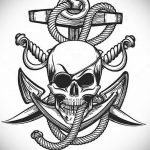 Тату для моряка - морская тематика тату 25.06.2020 №028 -tattoo sailor- tatufoto.com